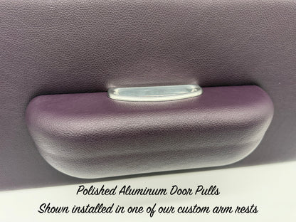 Polished Billet Aluminum Door Pulls - Pair