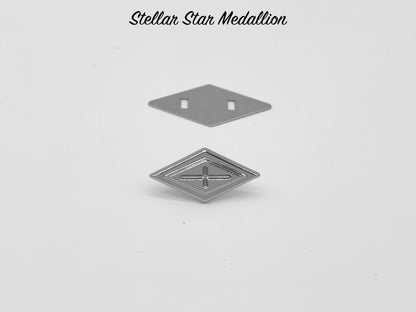 Stellar Star Medallion - Chrome