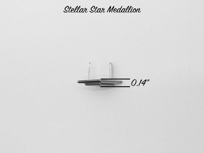 Stellar Star Medallion - Chrome