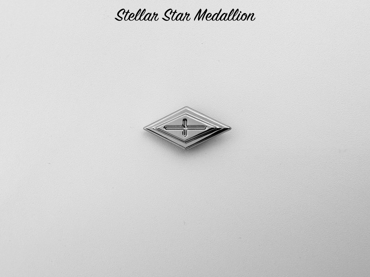 Stellar Star Medallion - Chrome