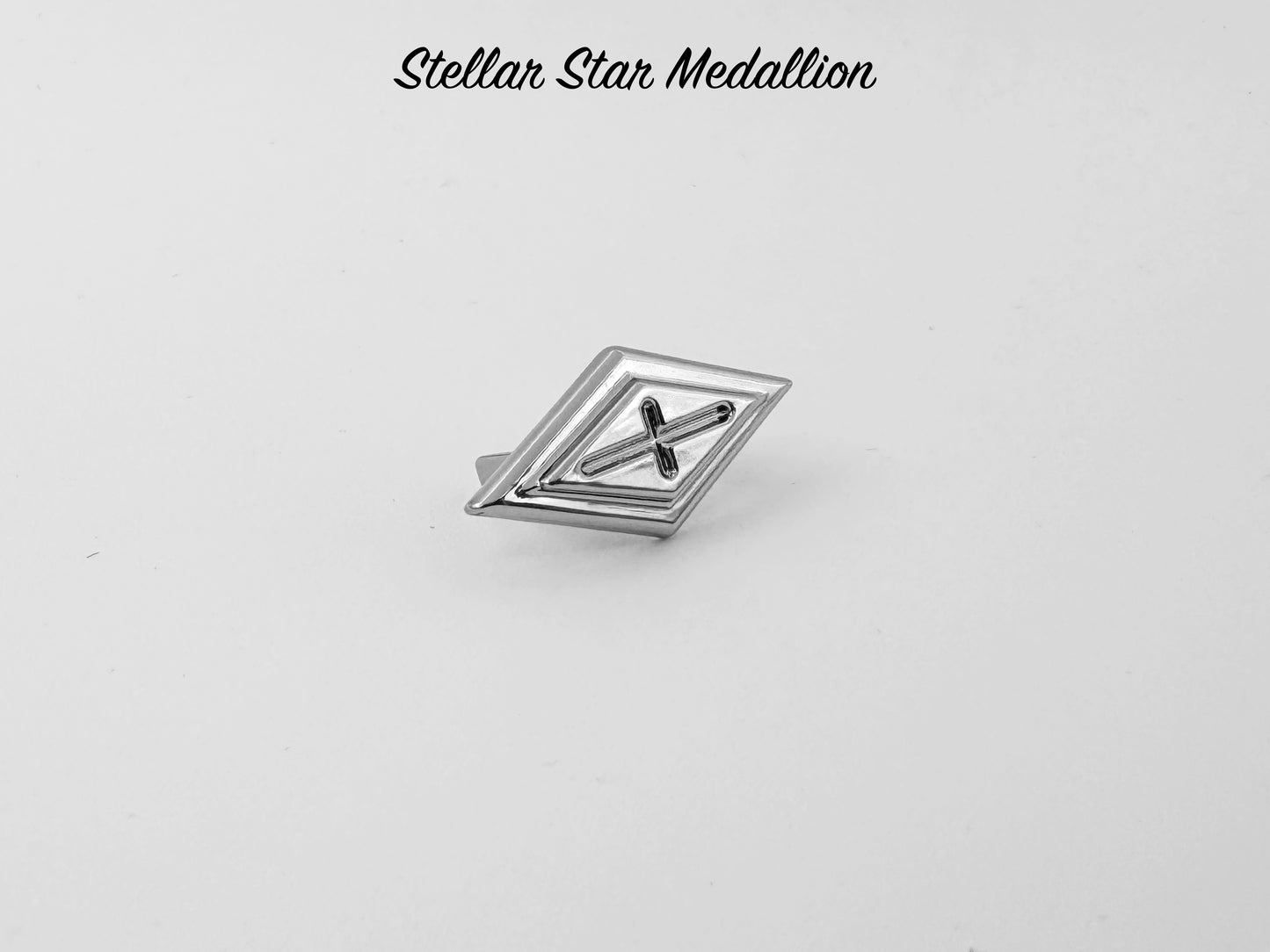 Stellar Star Medallion - Chrome