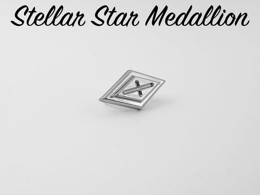 Stellar Star Medallion - Chrome