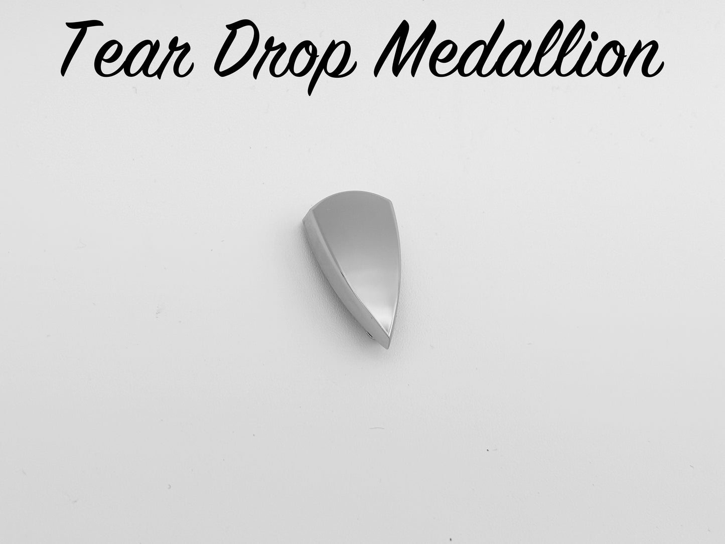 Tear Drop Medallion - Chrome