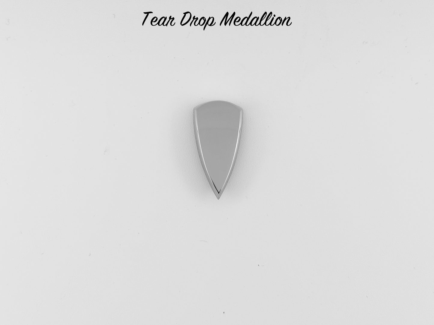 Tear Drop Medallion - Chrome