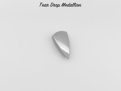 Tear Drop Medallion - Chrome