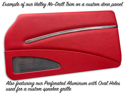 Perforated Aluminum Sheet with Oval Holes
